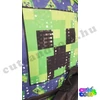 Minecraft blue Creeper 5 pieces school bag set