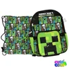 Minecraft Mob 5 pieces school backpack set