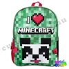minecraftos lányos iskolatáska