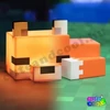 minecraftos éjjeli lámpa róka