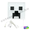Minecraft Creeper fali LED neonfény