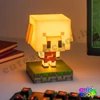 Minecraft Piglin 3D ikon lámpa