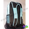 Minecraft turquoise-blue color stone pickaxe school bag