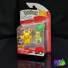 pikachu és chikorita játékfigura a pokémon meséből