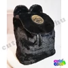 Disney Mickey Mouse black plush bag