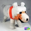 minecraftos kutya plüss figura