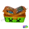 Minecraft XL osztott uzsonnásdoboz - snackdoboz