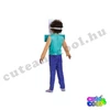 Minecraft Steve farsangi gyerek jelmez