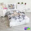 Tiger cotton bed linen