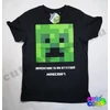 Minecraft Creeper black short sleeve T-shirt