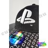 PlayStation icons black baseball cap
