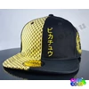 Pokemon yellow-black snapback cap