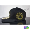 Pokemon yellow-black snapback cap