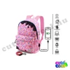 Oh my POP Doughnot USB charge ergonomic school bag set