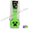 Minecraft Boom Creeper vezetékes gyerek fejhallgató