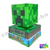 Minecraft Creeper 3D lámpa és ébresztőóra