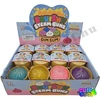 Dumpling Squishy meglepetés stresszlabda 5,5 cm- csillámos