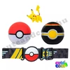 pokémon belt öv pokélabdákkal és pikachuval