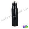 Minecraft black stainless steel water bottle