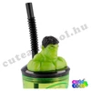 Marvel Hulk figurás fedeles szívószálas pohár