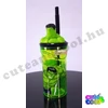 Marvel Hulk figurás fedeles szívószálas pohár