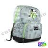 Minecraft breaking out mobs gray school bag