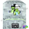 Minecraft breaking out mobs gray school bag