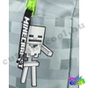 Minecraft breaking out mobs gray school bag