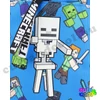 Minecraft Alex-Steve and mobs blue school bag