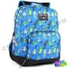 Minecraft Alex-Steve and mobs blue school bag