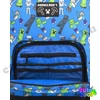 Minecraft Alex-Steve and mobs blue school bag