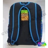 Minecraft Alex-Steve and mobs blue school bag