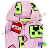 Minecraft Creeper pink onesie