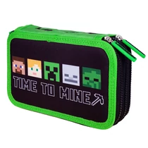 minecraft több emeltes tolltartó iskolásoknak