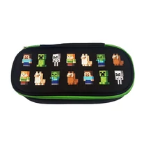 minecraft mintás tolltartó iskolásba