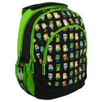 Minecraftos ergonomikus iskolatáska alsós gyerekeknek