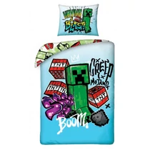 menő minecraftos ágynemű