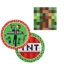 minecraft szülinapi party szett