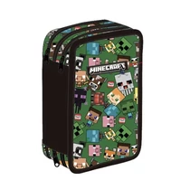 minecraft mintás töltött tolltartó