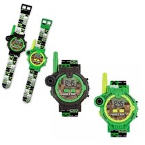 walkie talkie páros óra gyerekeknek minecraft mintával