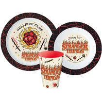 stranger things étkészlet