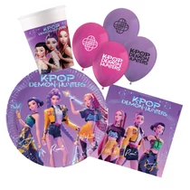 k-pop demon huntes 8 fős party szett