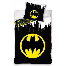 Batman round logo cotton bed linen