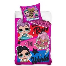 LOL Surprise Run the world cotton bed linen