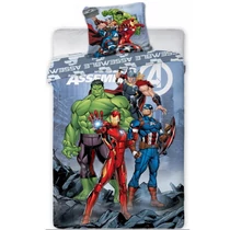 marvel bosszúállók két részes ágyneműhuzat szett gyerekeknek