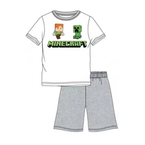 Minecraftos rövidujjú gyerek pizsama