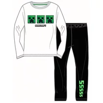 Minecraft Creeper Trio long sleeve pyjamas