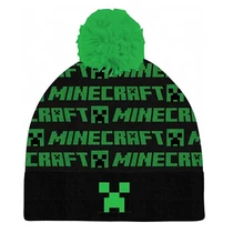 Minecraft inscription Creeper beanie