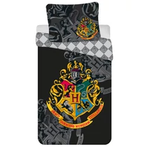 harry potteres kétrészes ágyneműhuzat roxfort címerrel