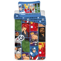 Marvel Avengers comics pattern cotton bed linen